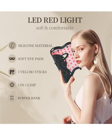Devowellte Red Light Face Portable Near Infrared Light Lamp LED Red Light at Home and Office - Buy Online on GoSupps.com