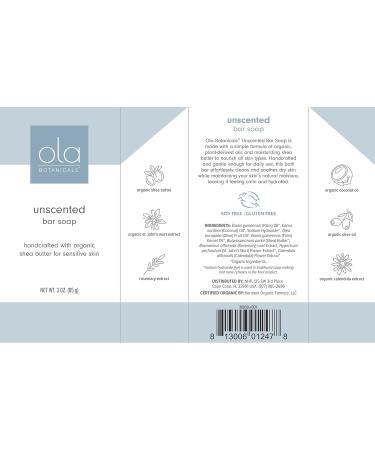 Dr. Mercola Soothing Bar Soap (3 oz.) - Organic Certified Oils, Non-GMO, Gluten-Free, Soy-Free - Buy Online on GoSupps.com