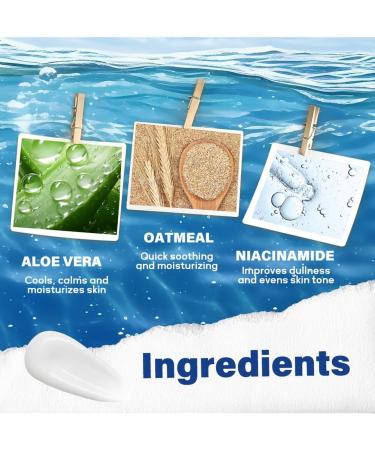 KUQAA Natural Eczema Cream - Organic Ingredients for Relieving Dry Irritating and Sensitive Skin - Deep Moisturizing 3.38 Fluoride - No Cruelty - Buy Online on GoSupps.com