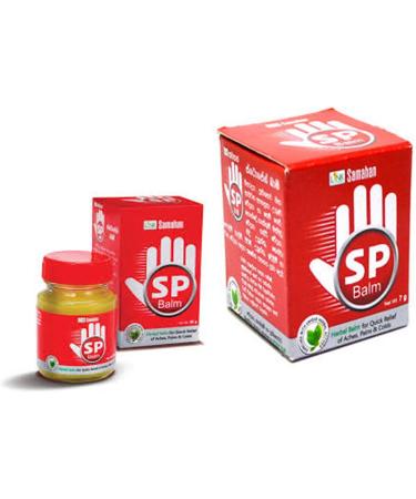 Samahan Herbal Balm - Natural Relief for Aches Cramps Joint & Muscle Pains - 2 Count - Buy Online on GoSupps.com