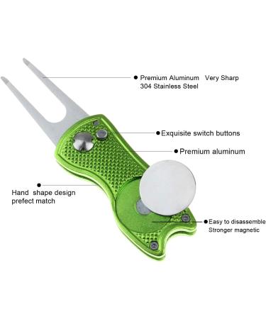 Kahuayi Portable Golf Divot Repair Tool - Green | 1 Piece - Buy Online on GoSupps.com