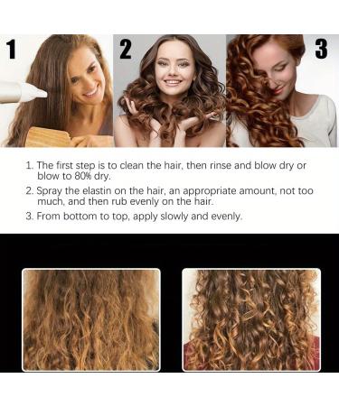 Natural Plant Protein Hair Thickening Spray Styling Gel & Hairspray Long Lasting Bright Non Greasy Non Sticky Instant Volumizing Hair Spray Fluffy Volume Lift Hair Spray for Women Men - Buy Online on GoSupps.com