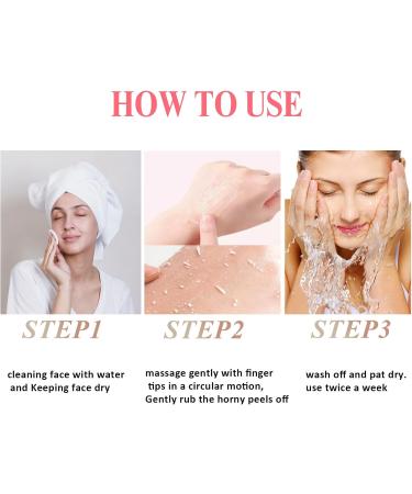 Juicy Peach Face Exfoliator Facial Scrub Gel Exfoliating Cleaning Gel Face Scrub Blackhead Scrub Exfoliating Face Wash Brightening Skin Soft Your Skin and Remove Dead Skin For Smooth & Radiant - Buy Online on GoSupps.com