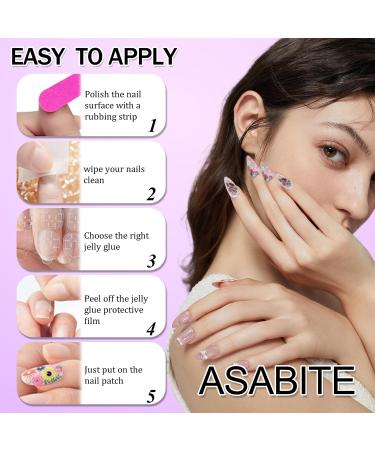 24 Pcs Almond Press on Nails - Fall Brown & White Fake Nails with Leaf Designs - Glossy Acrylic Full Cover - Perfect for Autumn & Thanksgiving DIY Manicure - Buy Online on GoSupps.com