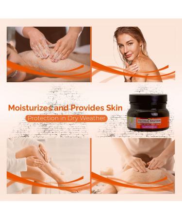 Natural Solution Himalayan Pink Salt Body Scrub with Lavender Oil,Relaxing and Purifying for Younger Looking Skin Every Day - 12.3 oz (Pack of 2) 12.3 Ounce (Pack of 2) - Buy Online on GoSupps.com