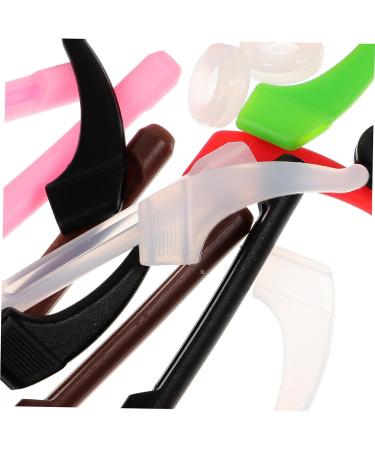 Doitool Portable Glasses Hook & Ear Brick Holder - Silicone Anti-Slip Glasses Holder Set for Secure Storage - Buy Online on GoSupps.com