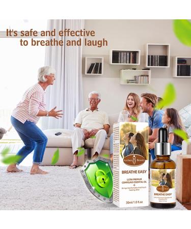 AICHUN BEAUTY Breath Easy Essential Oil Inhale Serum Assist Respiratory System Due Cold 30ml/1fl.oz - Buy Online on GoSupps.com