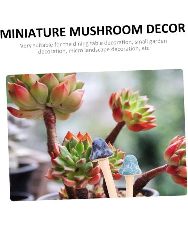 Toddmomy Craft Accessories 6pcs Landscape Patio Tiny Statues Scene Garden Flowerpot Small Miniatures Micro Simulation Lawn - Buy Online on GoSupps.com