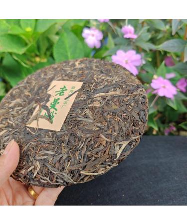 Th D'arbre Ancien Laoman'e G teau Au Th Cru Yunnan Pu'er 357g Riche En Saveur Et En Histoire - Buy Online on GoSupps.com