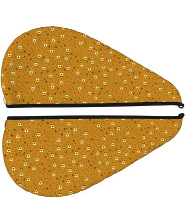 Hair Towel Wrap for Quick Drying | Honey Bee Gnomes Hair Drying Turban | Best Hair Towel with Button - Buy Online on GoSupps.com