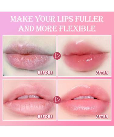 Eakroo Color Changing Lip Oil - Long Lasting Non-Sticky Pink Glitter Lip Gloss - Nourishing & Repairing Primer Tint Globally Shipped - Buy Online on GoSupps.com