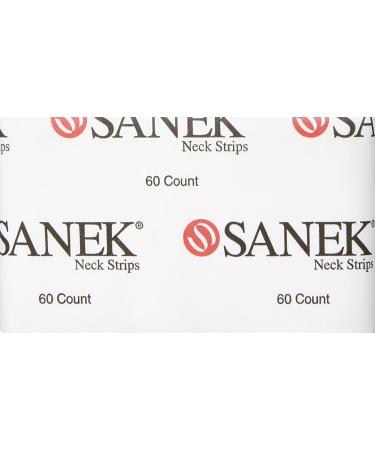 Sanek Display Neck Strips - 60 Count, Pack of 12 - Premium Disposable Neck Strips - Buy Online on GoSupps.com
