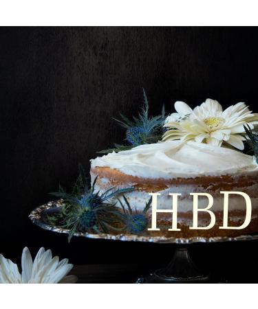 Letter Cake Toppers Acrylic Alphabet Cupcake Topper A-Z Cake Letters DIY Cake Decorations for Birthday Wedding Graduation Baby Shower 3D Gold - Buy Online on GoSupps.com