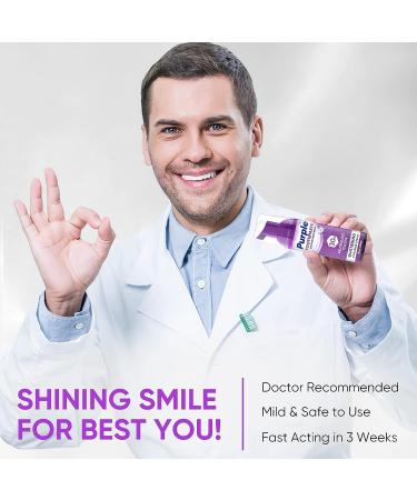 Purple Teeth Whitening Toothpaste - Stain Removal & Colour Correction - Buy Online on GoSupps.com