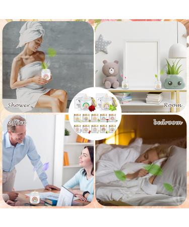 Uiifan 12 Pcs Teacher Appreciation Gifts - Organic Aromatherapy Candles | Stress Relief Scented Candle Set for Women | Perfect Christmas Thank You Gift - Buy Online on GoSupps.com