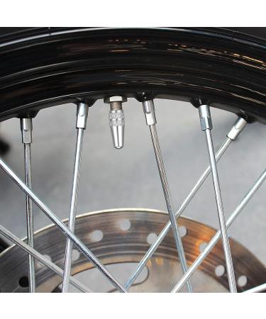 Sospiro 4-Piece Bicycle Presta Valve Caps | Aluminum Dust Protection Caps for Bike Tires | Durable Air Valve Cap Set - Buy Online on GoSupps.com