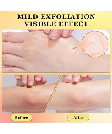 Charunee 3Pcs Orange Exfoliating Gel Scrub for Face and Body Orange Scented Exfoliator Clear Gel with Enzymes Deep Clean Pores Remove Blackheads & Moisturize Skin for All Types Skin - Buy Online on GoSupps.com