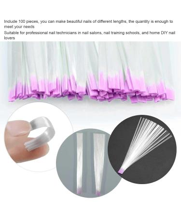 Buy Fiber Lightweight Fake Nail Tips for Nail Training | Perfect for Salons & DIY Enthusiasts - International Shipping Available - Buy Online on GoSupps.com
