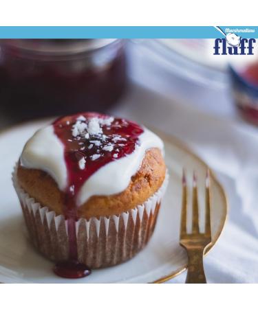 Marshmallow Fluff - Vegetarian Marshmallows - Gluten-Free - Great for Cakes Smores and as Kids' Treats 454 g - Buy Online on GoSupps.com