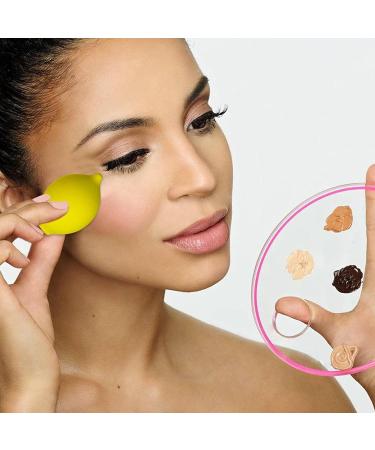 Fruit Shaped Cosmetic Sponge Blender Foundation Beauty Sponge Beauty and Makeup Sponge Multipurpose Cosmetic Sponge Cosmetic Tool for Women Girlfriend Mother Wife lemon beauty egg - Buy Online on GoSupps.com