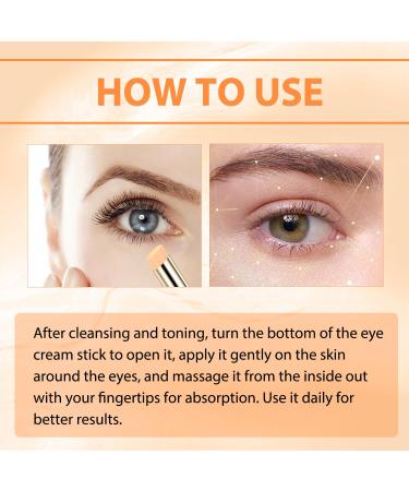 Revive Glow Vitamin C Eye Balm & Hydrating Cream - Reduce Dark Circles & Puffiness (2PCS - Buy Online on GoSupps.com