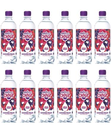 Perfectly Clear Still Summer Fruits Flavoured Water 500ml x 12 - Buy Online on GoSupps.com