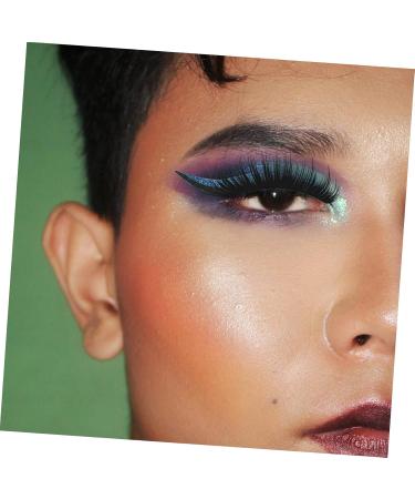 NOLITOY 8 pairs Decal Women Shiny for Natural Makeup Look Tape Strip Long Line Liners Blue Supplies Decals 1 count (Pack of 1) Bluex2pcs - Buy Online on GoSupps.com