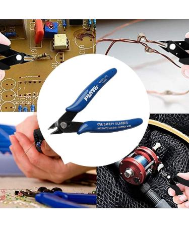 nuosen Wire Cutter Craft Wire Precision Electrical Cable Cutter Cutting Plier Side Snips Flush Cutter Diagonal Pliers Cutting Pliers Tool for Coil Making Home DIY Jewelry Type a - Buy Online on GoSupps.com
