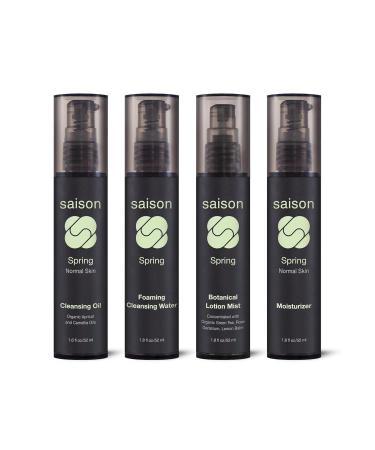 Saison Spring Cleansing Oil | Organic Vegan & Cruelty-Free | Ideal for Normal Skin | Shop Internationally - Buy Online on GoSupps.com