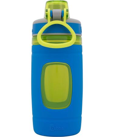 Bubba Flo Kids Water Bottle 16oz | Leak-Proof & Dishwasher Safe | Impact & Stain-Resistant | Azure - Buy Online on GoSupps.com