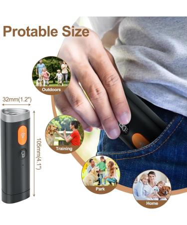 Manguogo Ultrasonic Anti Barking Device - Effective Dog Bark Control Deterrent with Wide Range - Bark Stopper for Most Dogs - Buy Online on GoSupps.com