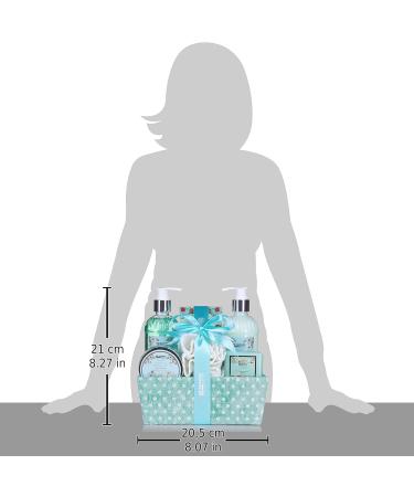 BRUBAKER Cosmetics Bath and Shower Set - Moisturizing Chamomile 7-Piece Gift Set | International Shipping Available - Buy Online on GoSupps.com