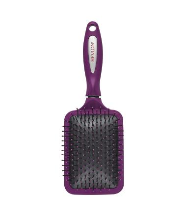 Revlon Straight & Smooth Berry Paddle Hair Brush - Get Frizz-Free, Sleek Hair - Buy Online on GoSupps.com
