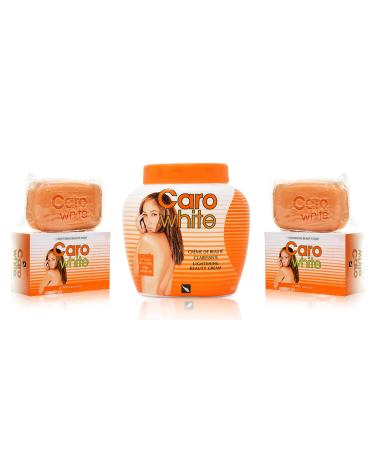 Caro White Combo 3 (1 Cream 6.9oz + 2 Soaps 6.3oz) Brand: Caro White