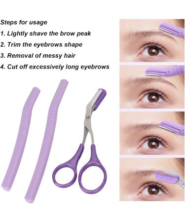 Syh & Aqye Eyebrow Trim Tool Set - Professional Multi-Purpose Eyebrow Care Kit for Men & Women | ABS & Stainless Steel Razors - Buy Online on GoSupps.com