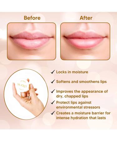 YUGLO Vanilla Lip Sleeping Mask - Moisture & Collagen Booster for Hydration, Plumping & Repair - Buy Online on GoSupps.com