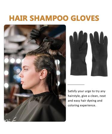 minkissy 6 Pairs Hair Salon Gloves Medium Black Hair Dye Gloves Mens Tool Belt Hairdressing Supplies Hair Coloring Rainbow Classroom Decor Reusable Dye Gloves Hair Man Particles Emulsion - Buy Online on GoSupps.com