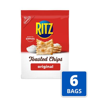 RITZ Original Toasted Chips Crackers - 6-Pack, 8.1 oz Bags - Buy Online on GoSupps.com