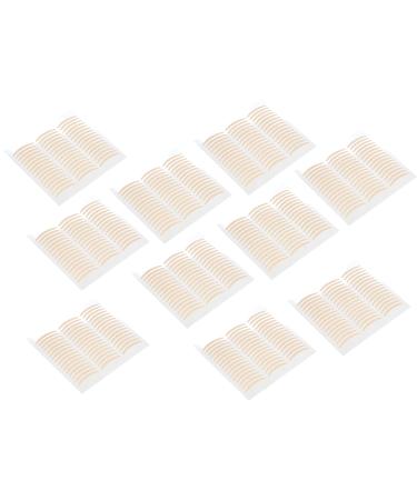 240 Pairs Double Eyelid Tape Breathable Lightweight Easy to Use and Carry Thin Shape Eye Decoration Makeup Tool for Bigger Eyes and Long-lasting Double Eyelids