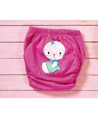 Ozyol Trainer Pants 6-Pack | Reusable Learning Diapers for Toilet Training | Baby Underwear for Girls | 110 Animal Designs - Buy Online on GoSupps.com