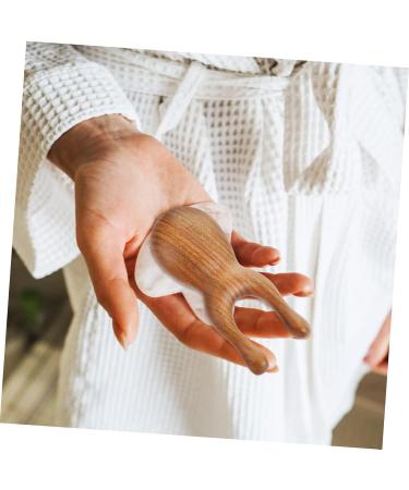 Fomiyes Green Sandalwood Acupuncture Massage Device - Enhance Circulation & Relaxation | Comfortable Hair & Facial Accessory for Home Use - Buy Online on GoSupps.com