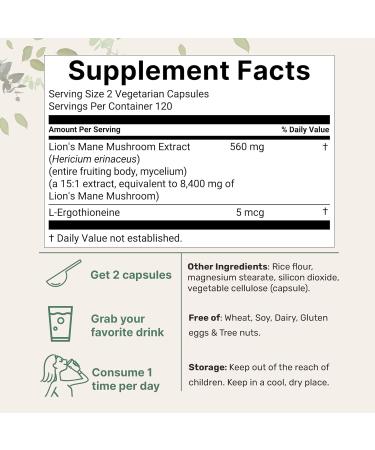 Micro Ingredients Vitamin D3 5 000iu + K2 100mcg Softgels & Lions Mane Supplement 240 Veggie Capsules Bundle 2 Pack | Essential Sunshine Vitamins | Superfood Mushroom Antioxidants with L-Ergothioneine - Buy Online on GoSupps.com