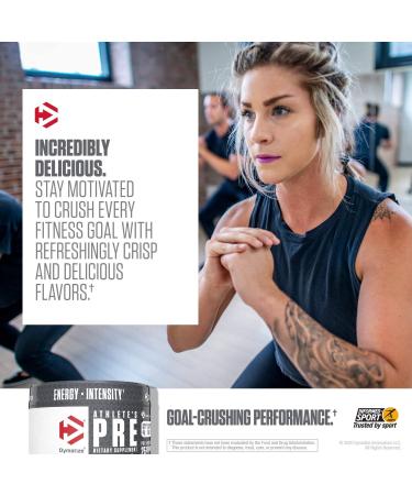 Dymatize Athlete's Pre Pre-Workout - Orange Pineapple 7.05 oz (200 g) | Boost Energy & Performance - Buy Online on GoSupps.com