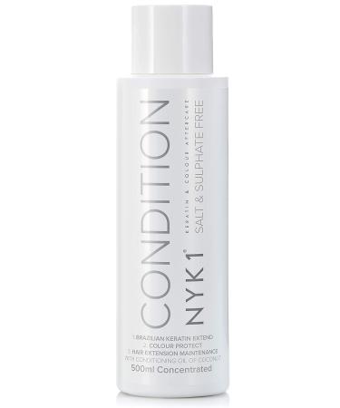 Salt -free conditioner without sulfate (500ml) Ideal keratin care flushing after the care of the hair for keratin hair smoothing - hair rinsing without silicone sulfate and paraben conditioner - salt and sulfate free (500ml) - Buy Online on GoSupps.com