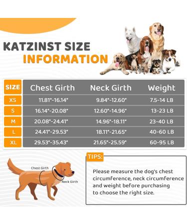 Dog Fear Vest | Anti-Fear Jacket & Stress Relief Shirt for Calm Travel - Perfect for Fireworks Thunder & Separation Anxiety - Buy Online on GoSupps.com