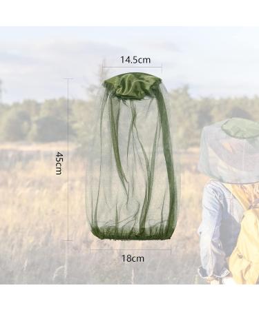 MEZOOM Mosquito and Fly Head Net 2pcs - Protective Face Mask for Fishing, Hiking, Camping - Buy Online on GoSupps.com