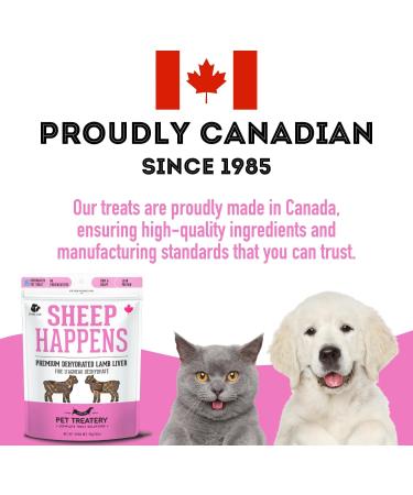 The Granville Island Pet Treatery Dehydrated Lamb Liver Treat (80g) Food for Dogs & Cat Treats Dog Chews Food Bites Single Ingredient to Maintain Nutrients Vitamins and Healthy Oils | Made in Canada Lamb Liver 80 g (Pack of 1) - Buy Online on GoSupps.com