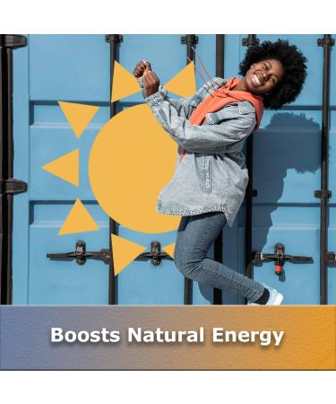 Energy+ Complex Capsules - Natural Energy Boost with Caffeine & L-Theanine | 60 Count Dietary Supplement - Buy Online on GoSupps.com