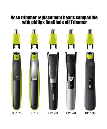 Nose & Ear and Eyebrows Trimmers Replacement Heads for Philips Norelco - 2 Pack Compatible with Oneblade - Buy Online on GoSupps.com