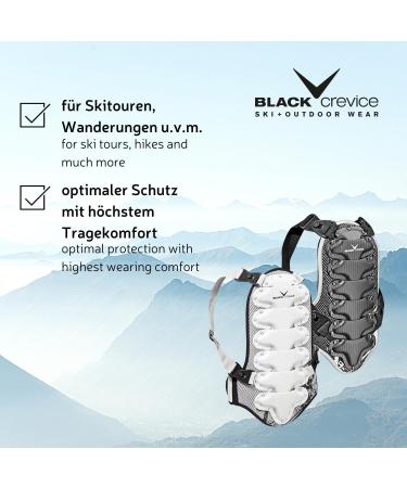 Buy Black Crevice Adjustable Back Protector for All Ages - Ergonomic & Breathable Protection in Various Colors - Buy Online on GoSupps.com